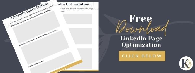 LinkedIn Page Optimization Worksheet Free Download