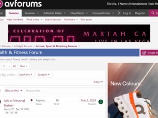 AV Forum for Online Personal Trainers