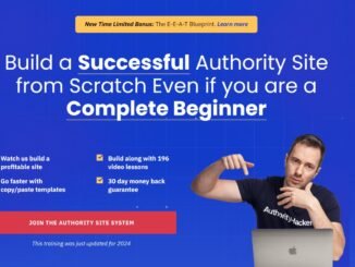 Authority Hacker Course for Affiliate Marketers