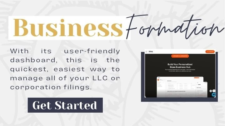 Bizee Legal Formation Legal and Financial Tools for Online Business Success