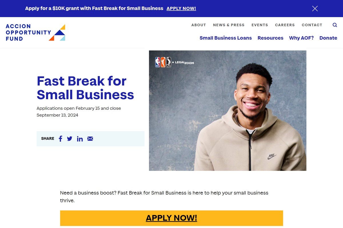 Fast Break for Small Business