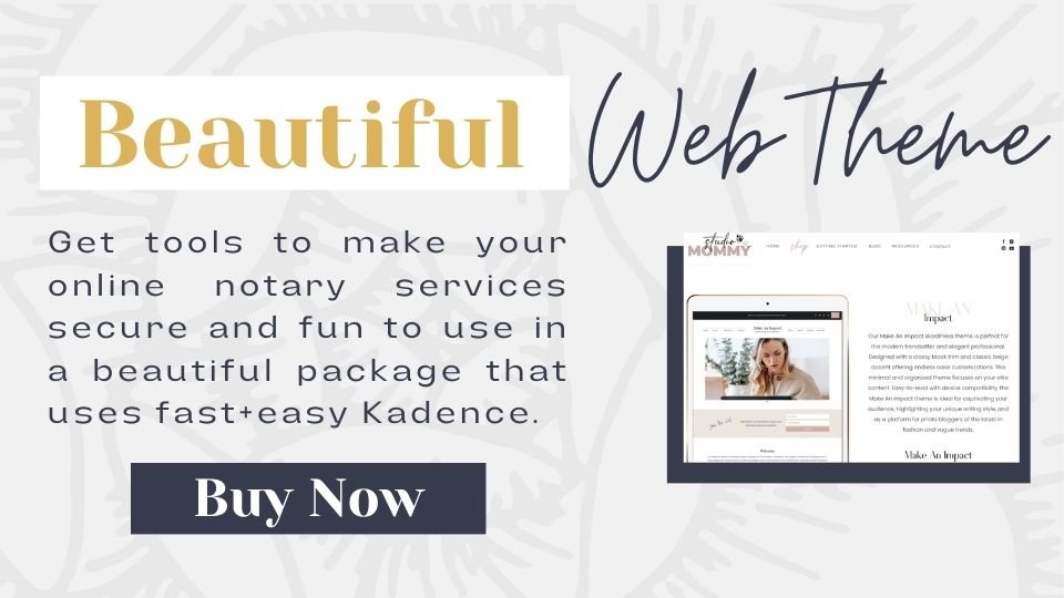 Get this Fast and Easy Online Notary Website Theme