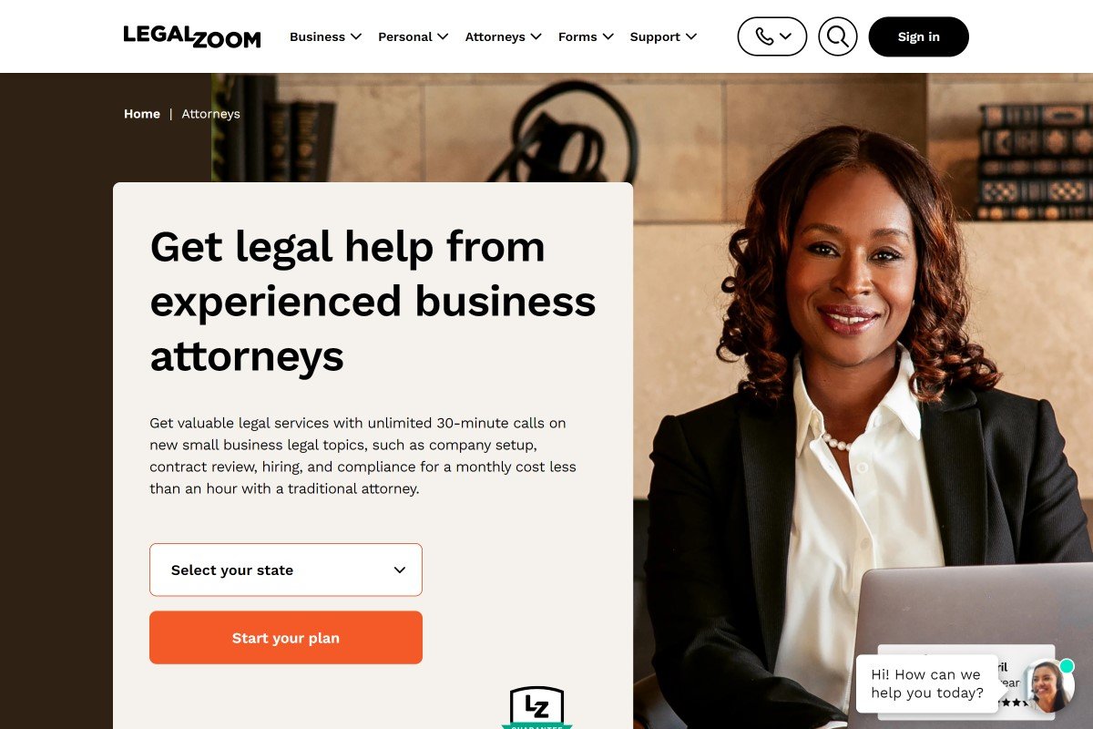 LegalZoom Business Advisory Plan