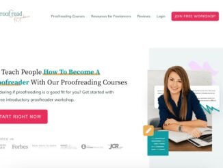 Proofread Anywhere Proofeader Course