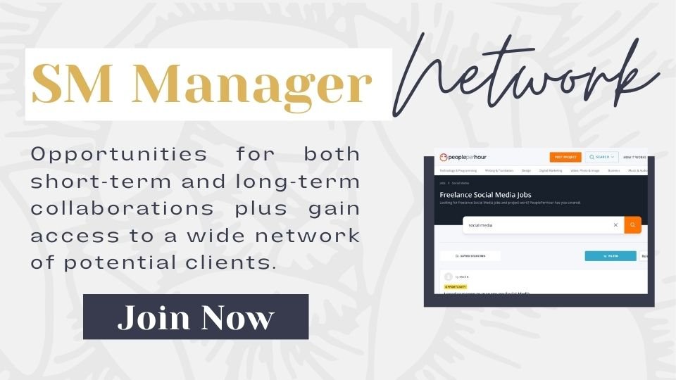 Social Media Manager Niche Network Join Now