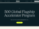 Small Business Grant: The 500 Global Flagship Accelerator Program
