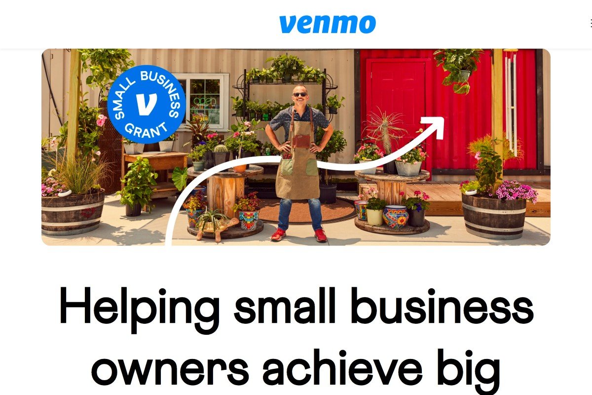 Venmo Small Business Grant