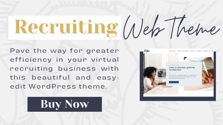 Virtual Recruiter Website Theme